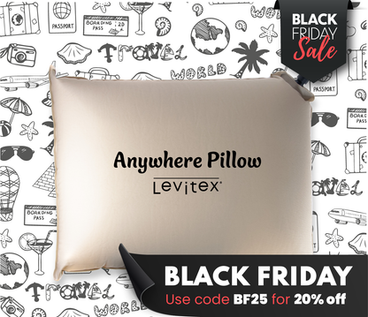 Anywhere: Compressible Levitex Travel Pillow