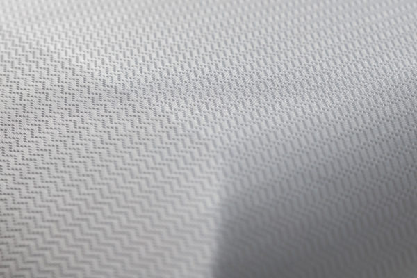 close up of cooling fabric on neck pain pillow