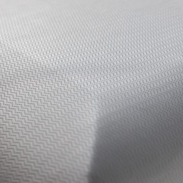 close up of cooling fabric on neck pain pillow