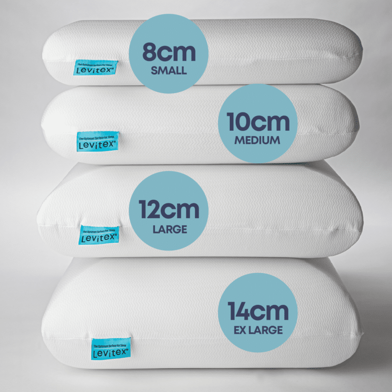 stacked sleep posture pillow sizes